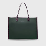 Monroe Green Tote Bag
