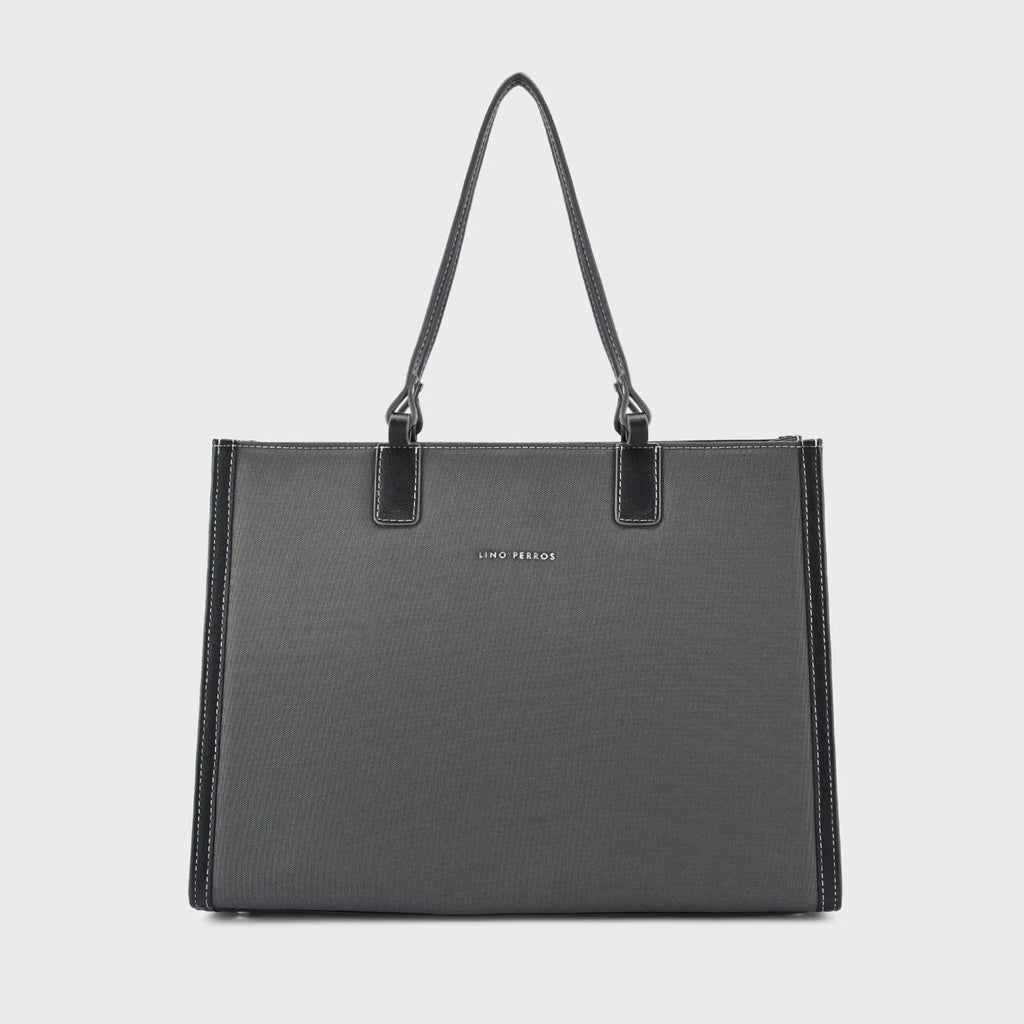 Monroe Grey Tote Bag - Lino Perros