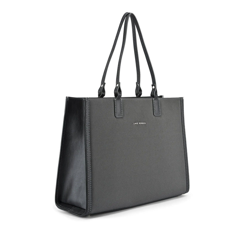Monroe Grey Tote Bag - Lino Perros
