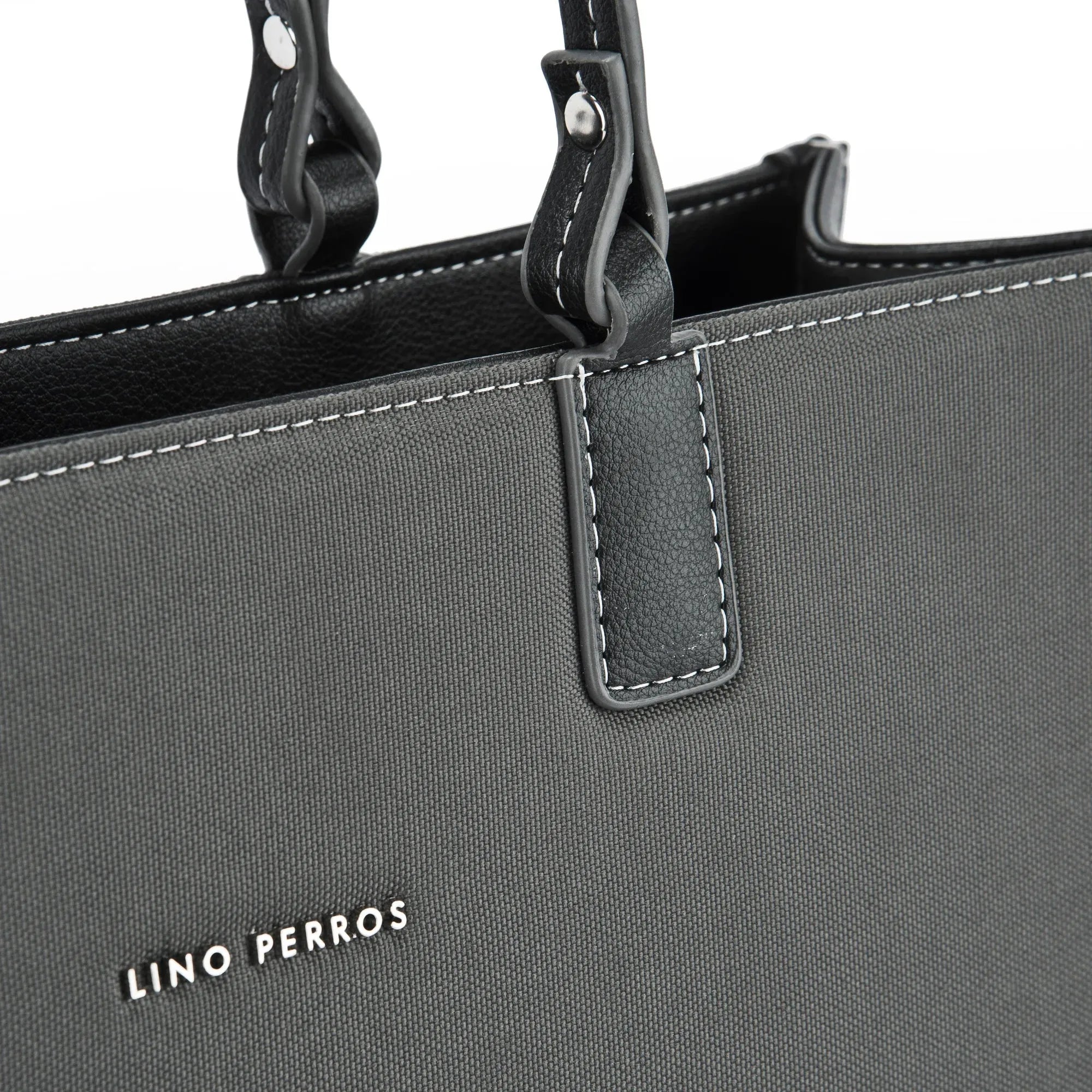 Monroe Grey Tote Bag - Lino Perros
