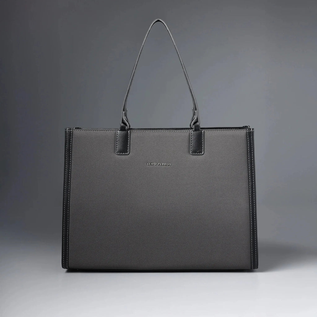 Monroe Grey Tote Bag - Lino Perros