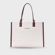 Monroe Off-White Tote Bag