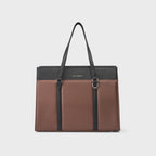 Monroe Accented Durable Brown Tote Bag - Lino Perros