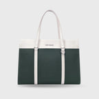 Monroe Accented Durable Green Tote Bag - Lino Perros