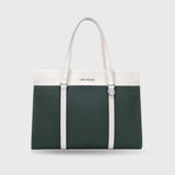 Monroe Accented Durable Green Tote Bag