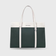 Monroe Accented Durable Green Tote Bag