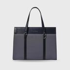 Monroe Accented Durable Grey Tote Bag - Lino Perros