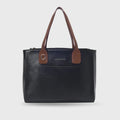Monroe Elegant Black Tote Bag - Lino Perros