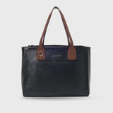 Monroe Elegant Black Tote Bag