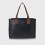 Monroe Elegant Black Tote Bag - Lino Perros