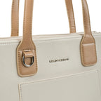 Monroe Elegant Off White Tote Bag - Lino Perros