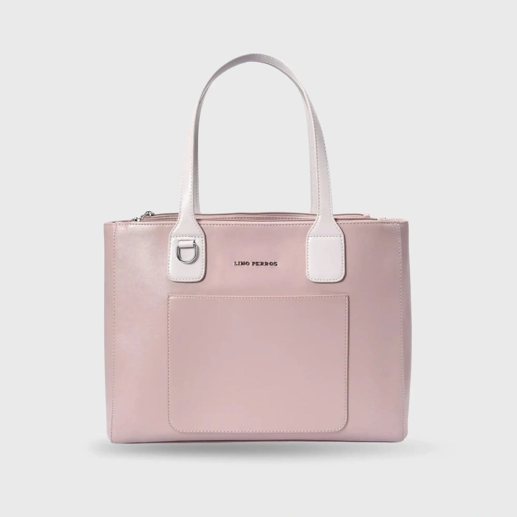 Monroe Elegant Peach Tote Bag - Lino Perros