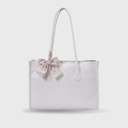 Maddie Lady White Tote bag