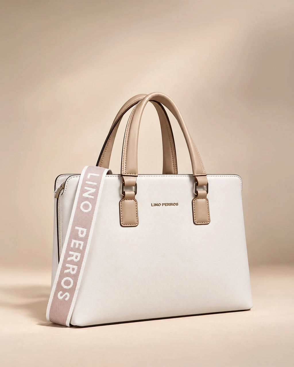 Peggy Subtle Unisex Off White Tote Bag - Lino Perros
