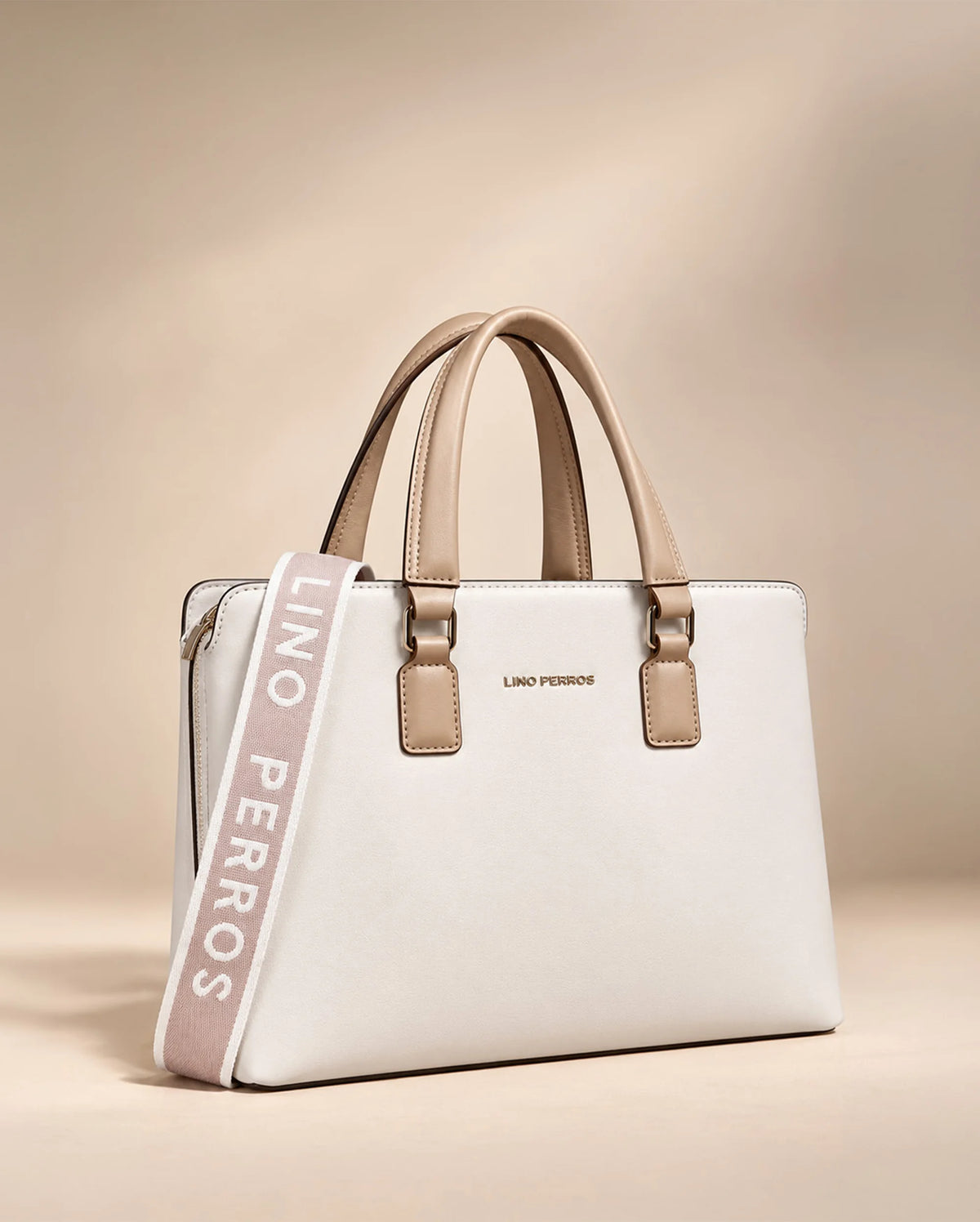 Peggy Subtle Unisex Off White Tote Bag - Lino Perros
