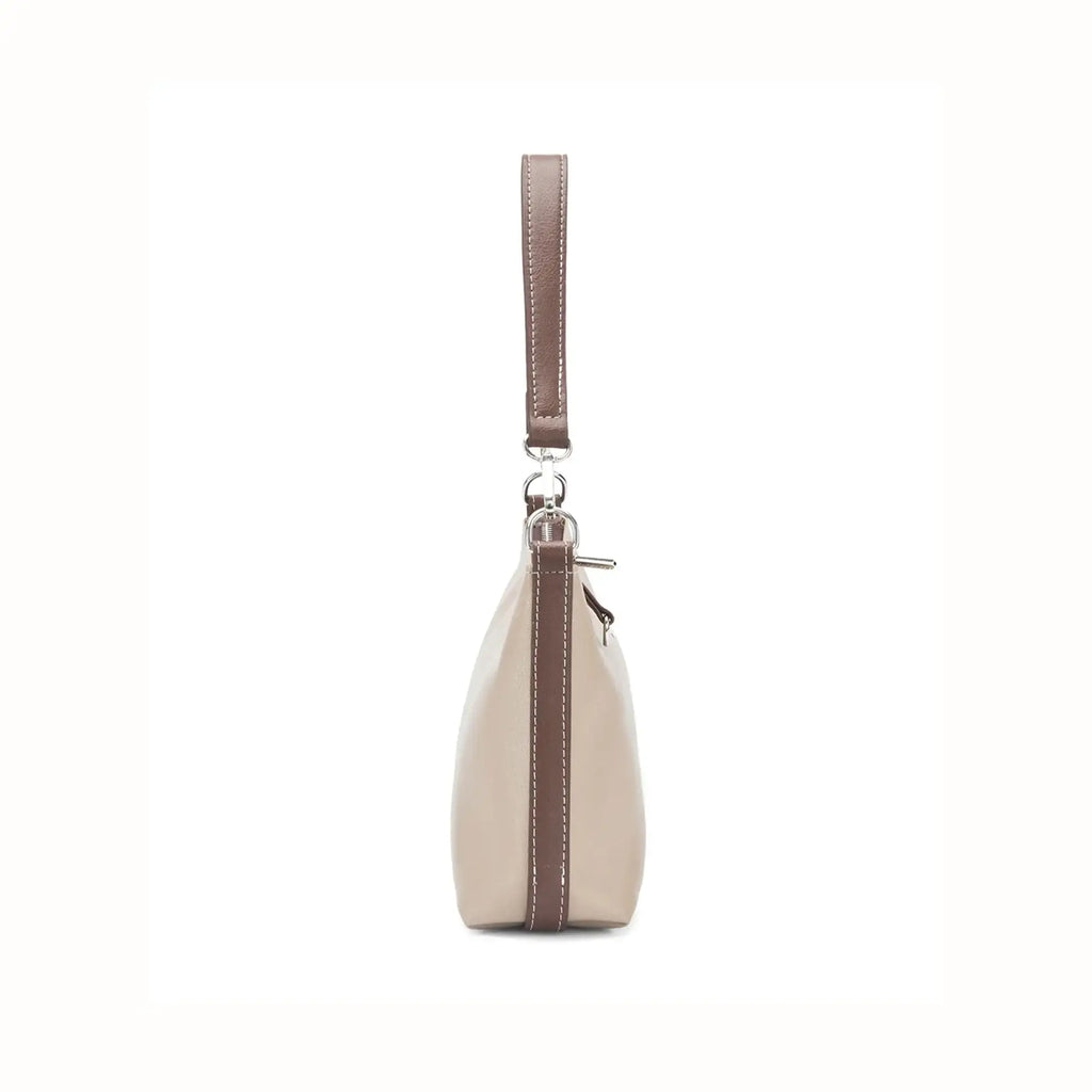 Monroe Estella Beige Shoulder Bag - Lino Perros