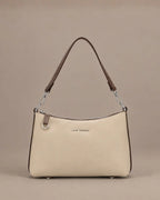 Monroe Estella Beige Shoulder Bag - Lino Perros