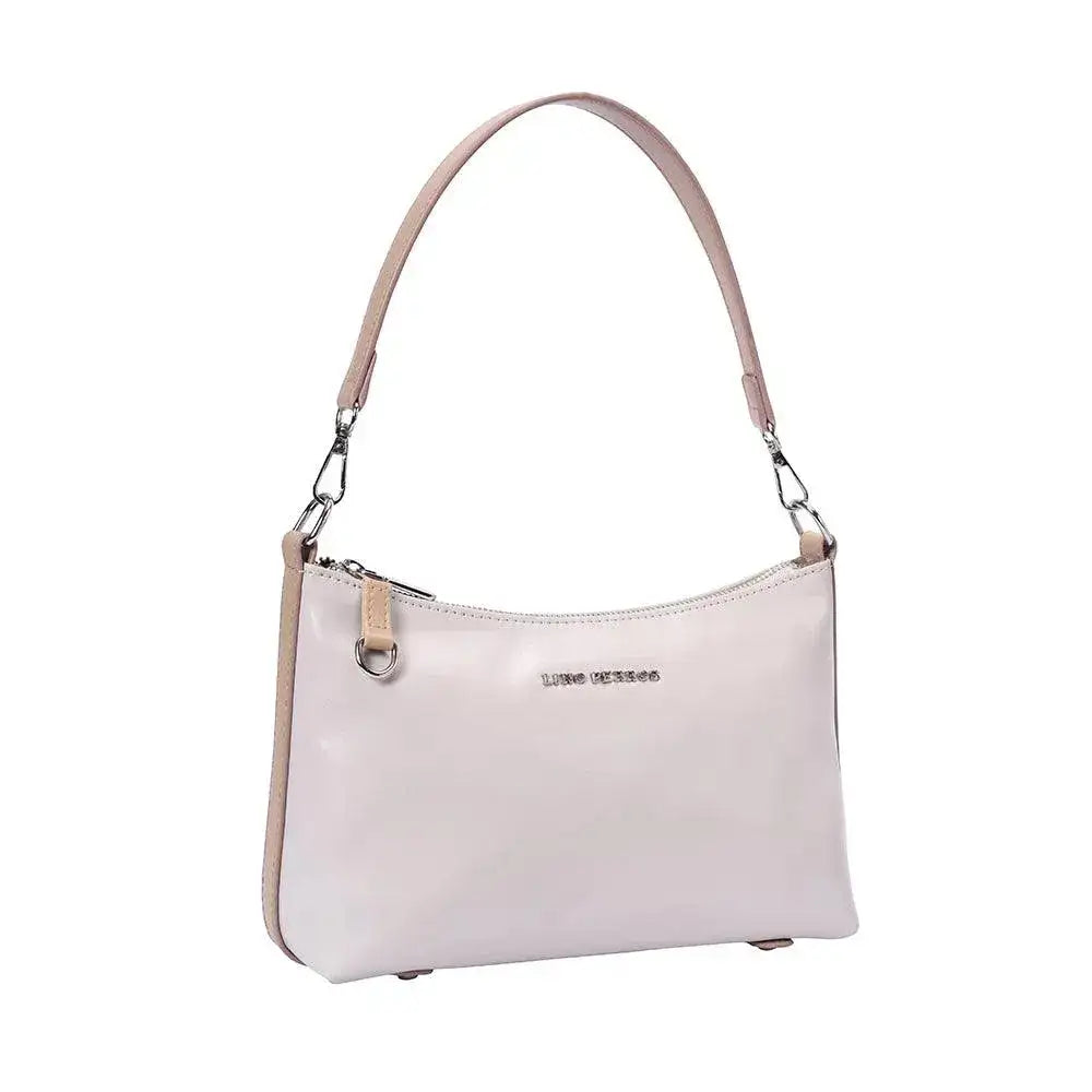 Monroe Estella Off White Shoulder Bag - Lino Perros