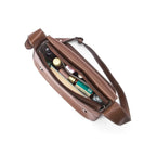 Blythe Chic Coffee Shoulder Bag - Lino Perros