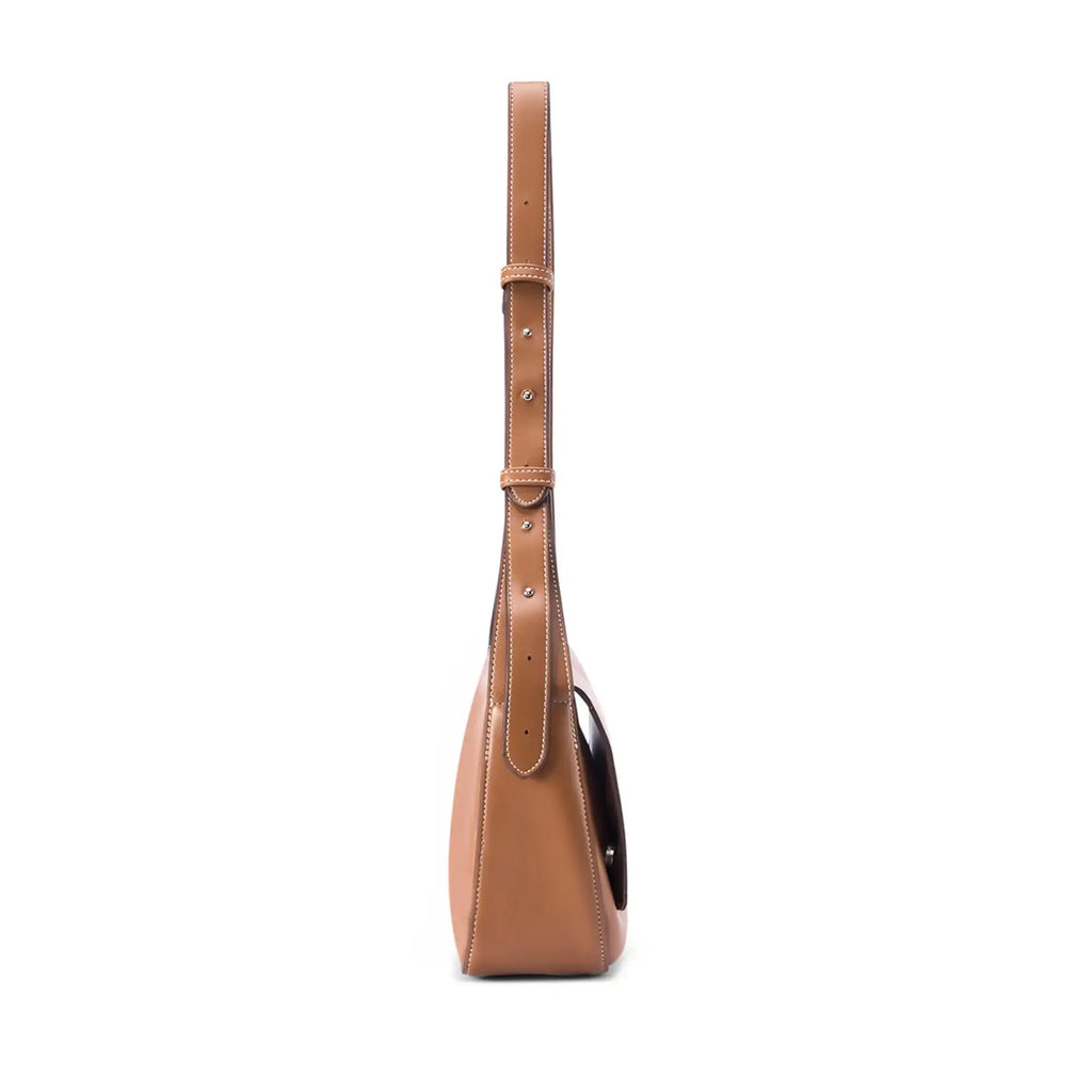 Blythe Chic Tan Shoulder Bag - Lino Perros