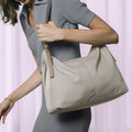 Harper Confident Grey Hobo Handbag - Lino Perros
