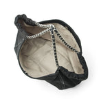 Harper Confident Hobo Black Handbag - Lino Perros