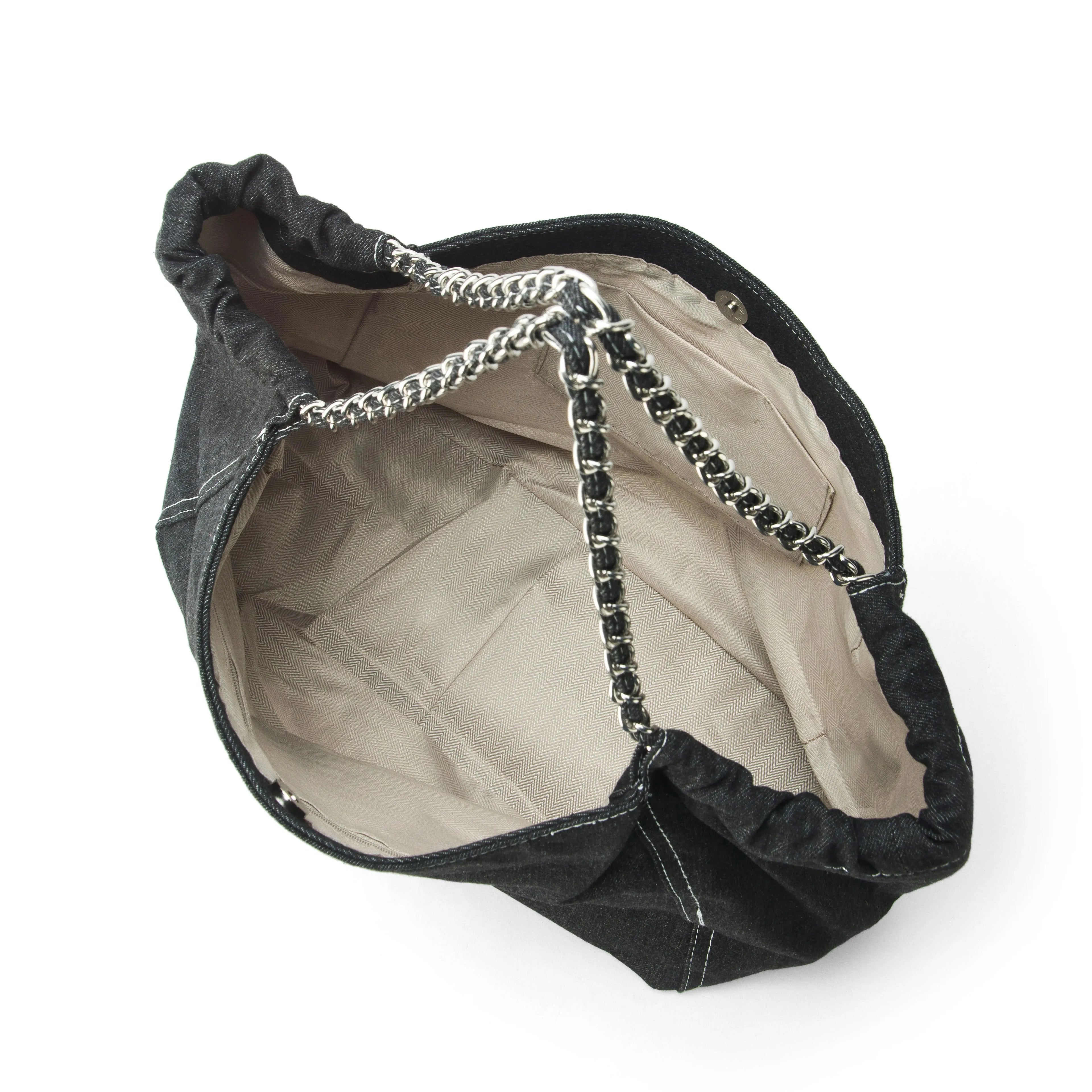 Harper Confident Hobo Black Handbag - Lino Perros