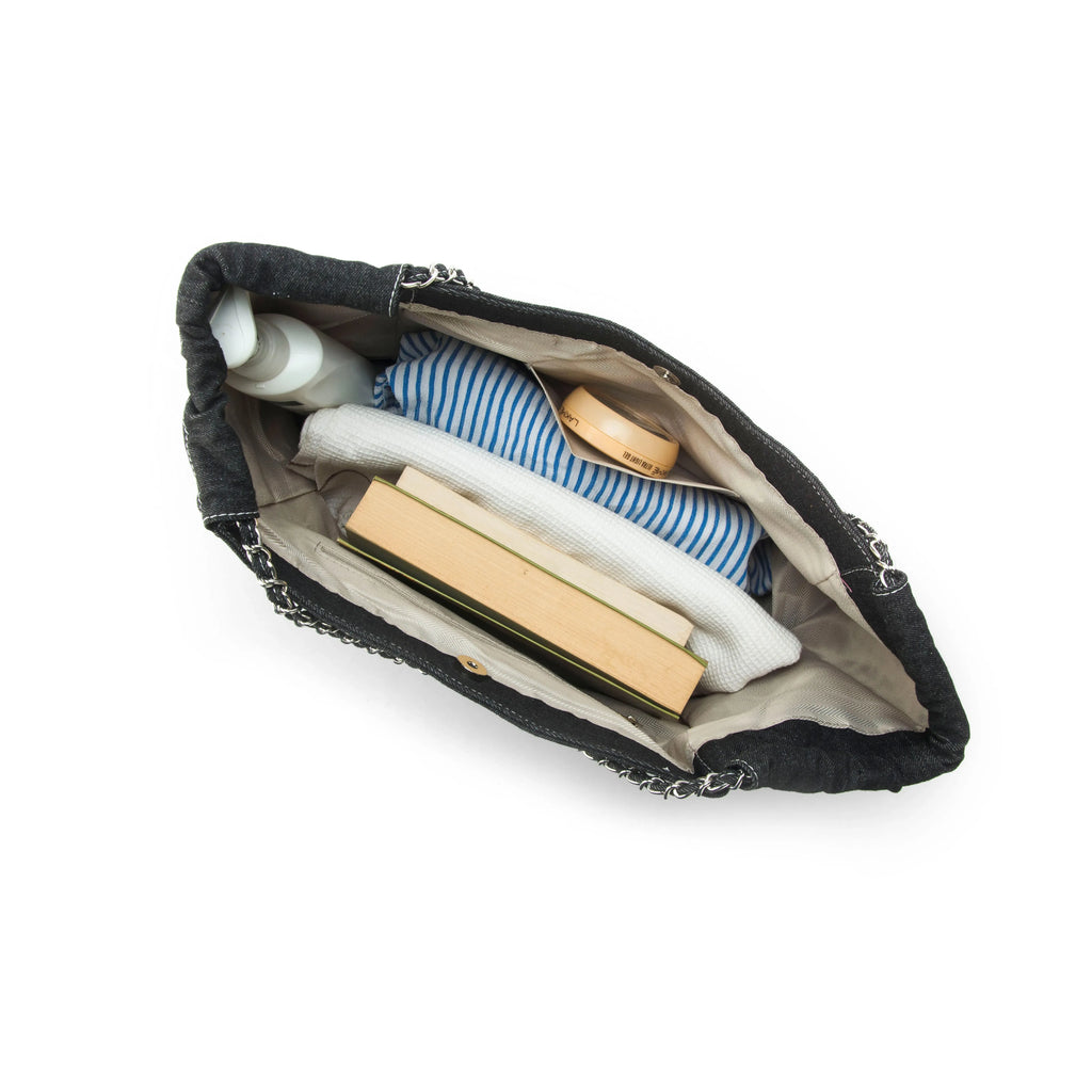 Harper Confident Hobo Black Handbag - Lino Perros