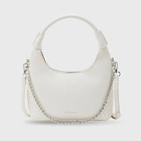 Voyage Modern White Shoulder Bag