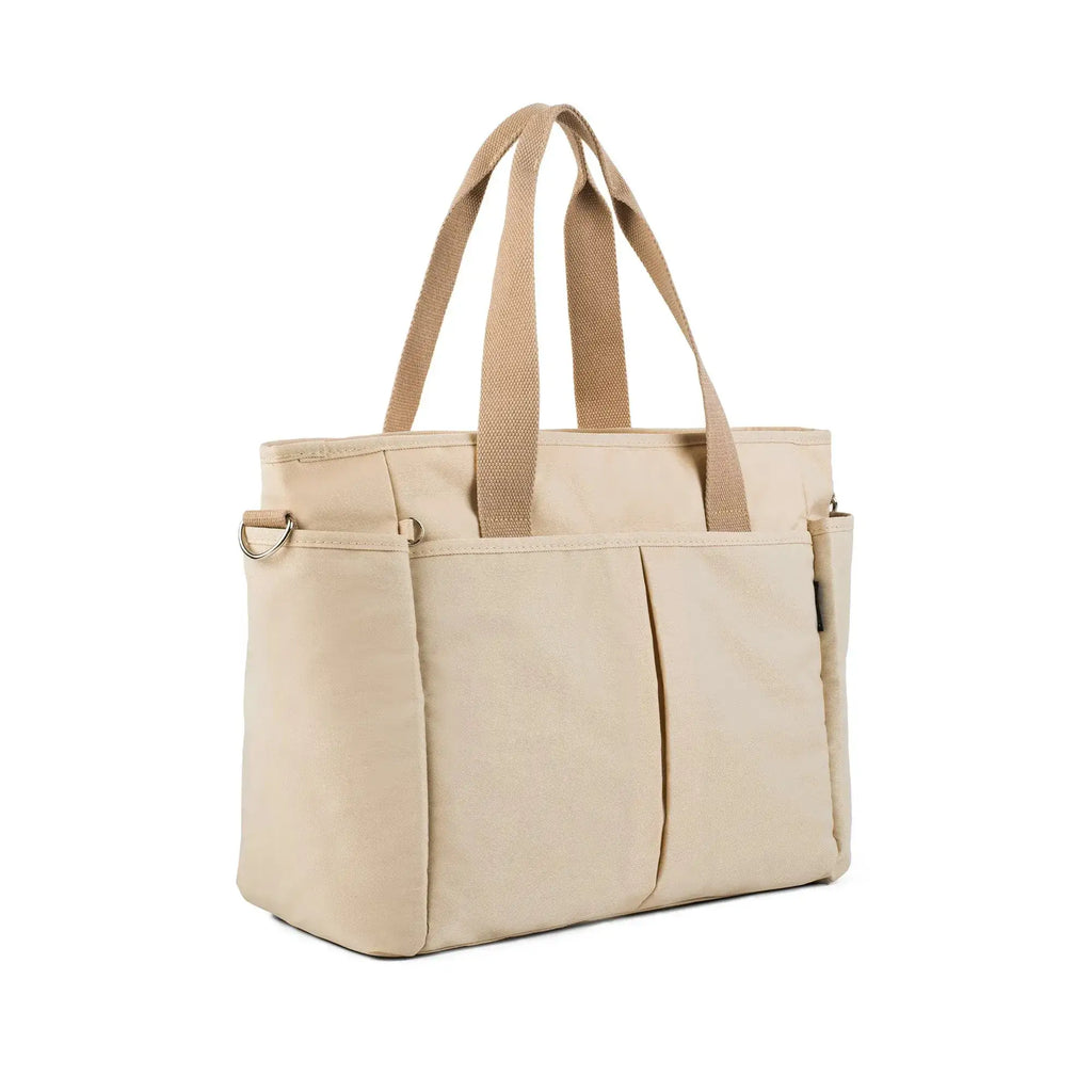 Harper Edgy Beige Tote Bag - Lino Perros