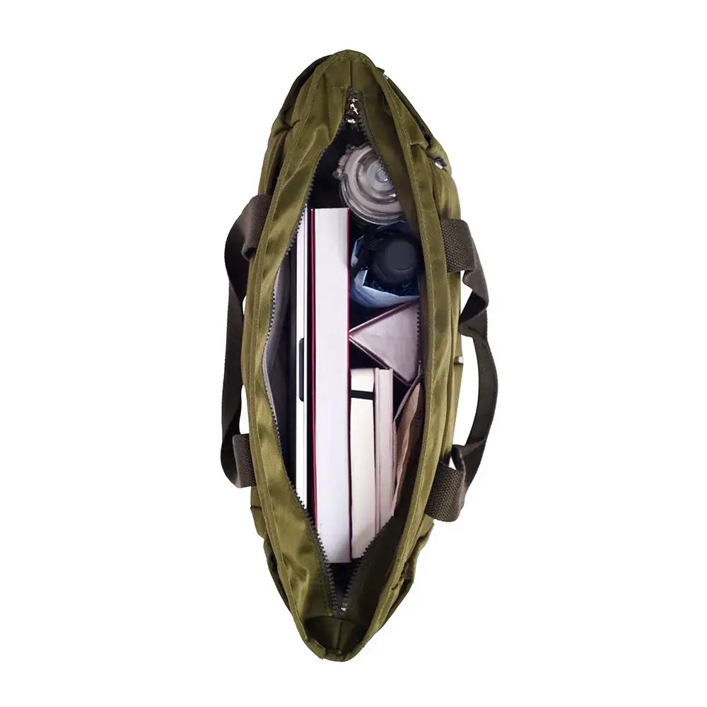 Harper Edgy Olive Tote Bag - Lino Perros