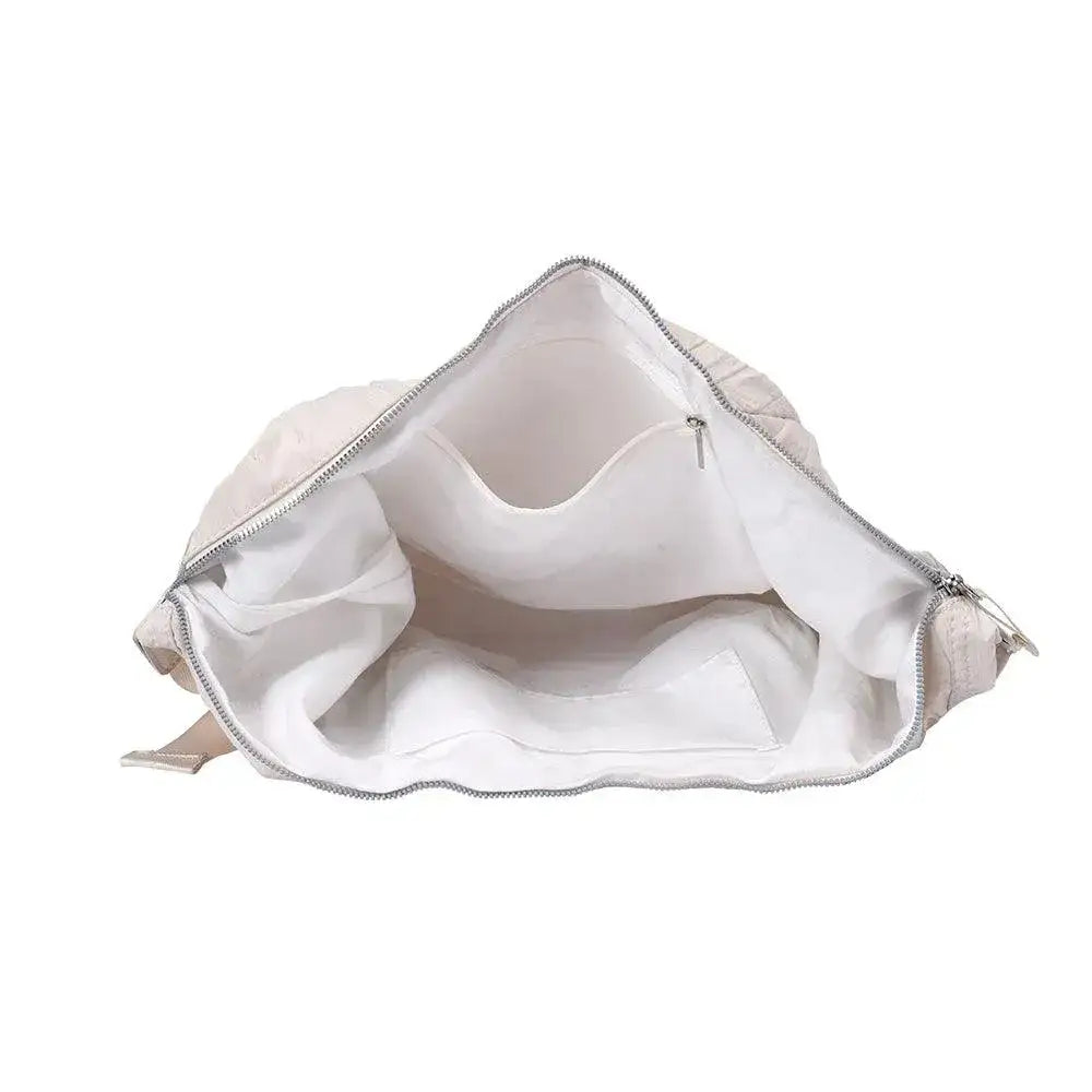 Harper Flattering Off-white Fanny Pack - Lino Perros