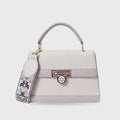 Monroe Cruise Beige Satchel Bag - Lino Perros