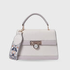 Monroe Cruise Beige Satchel Bag - Lino Perros