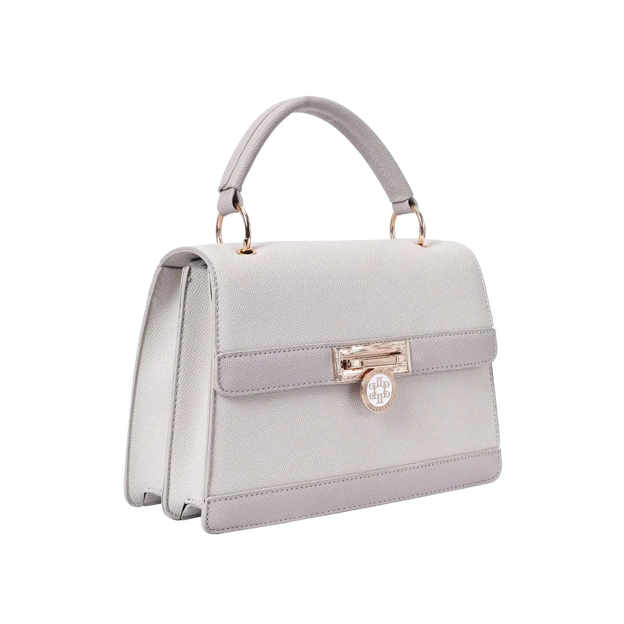 Monroe Cruise Beige Satchel Bag - Lino Perros
