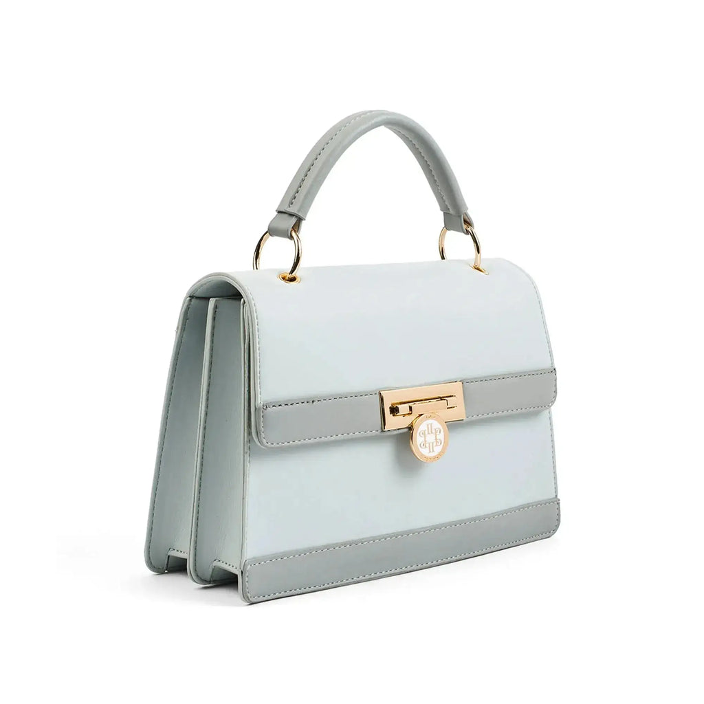 Monroe Cruise Dark Grey Satchel Bag - Lino Perros