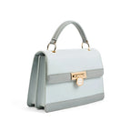 Monroe Cruise Dark Grey Satchel Bag - Lino Perros
