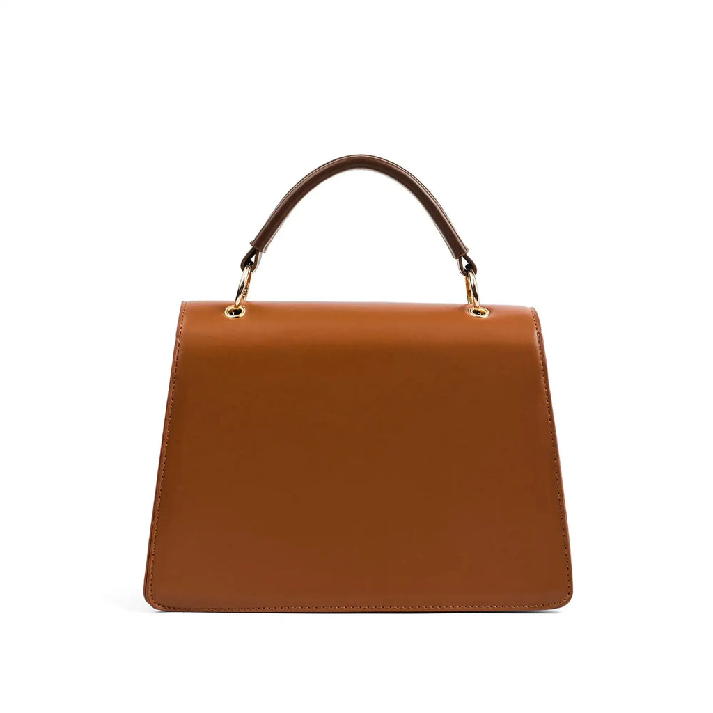 Monroe Cruise Tan Satchel Bag - Lino Perros