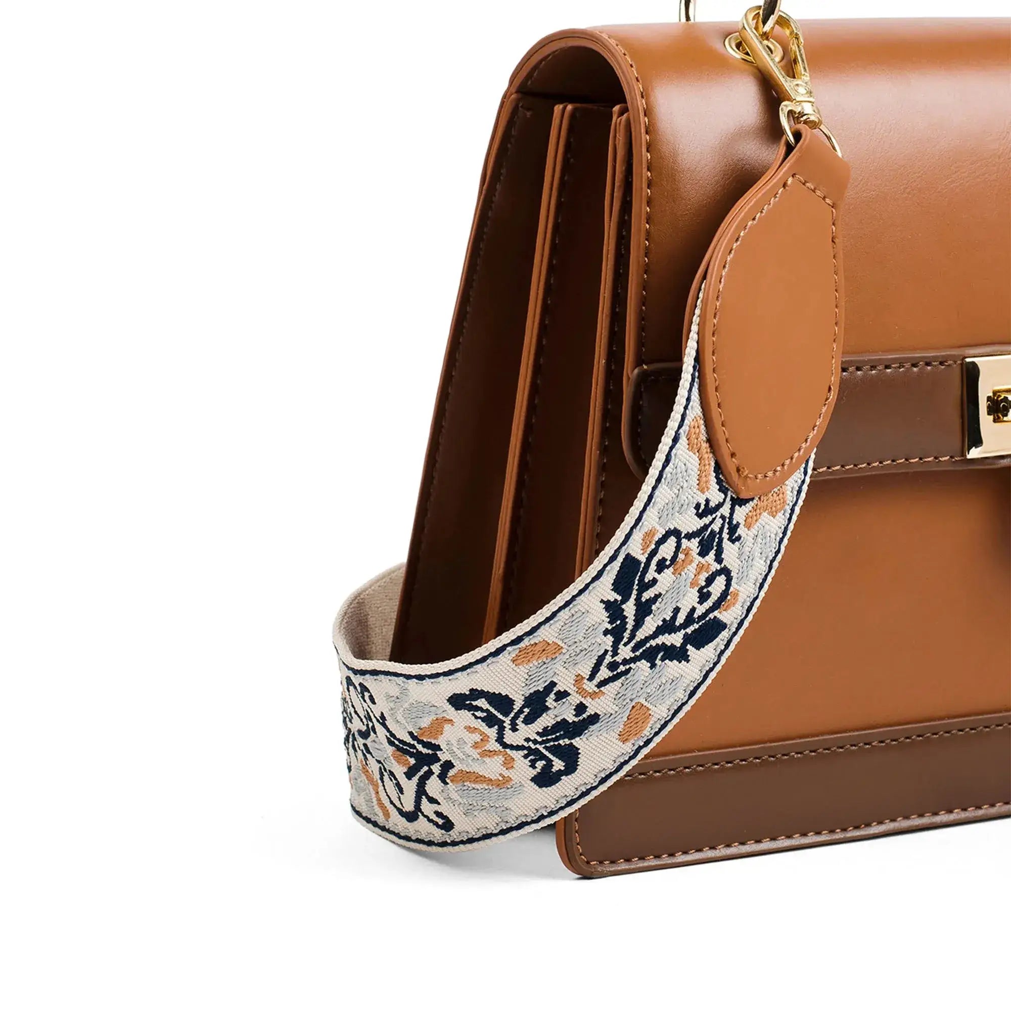 Monroe Cruise Tan Satchel Bag - Lino Perros