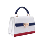 Monroe Cruise White Satchel Bag - Lino Perros