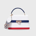 Monroe Cruise White Satchel Bag - Lino Perros
