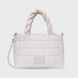 Maddie Playful White Shoulder Bag