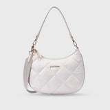Maddie Petite White Shoulder Bag
