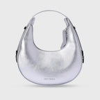 Avril Lunar Silver Shoulder Bag - Lino Perros