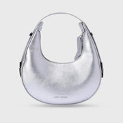 Avril Lunar Silver Shoulder Bag