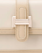 Valley Soft Off-White Contrast Satchel Bag