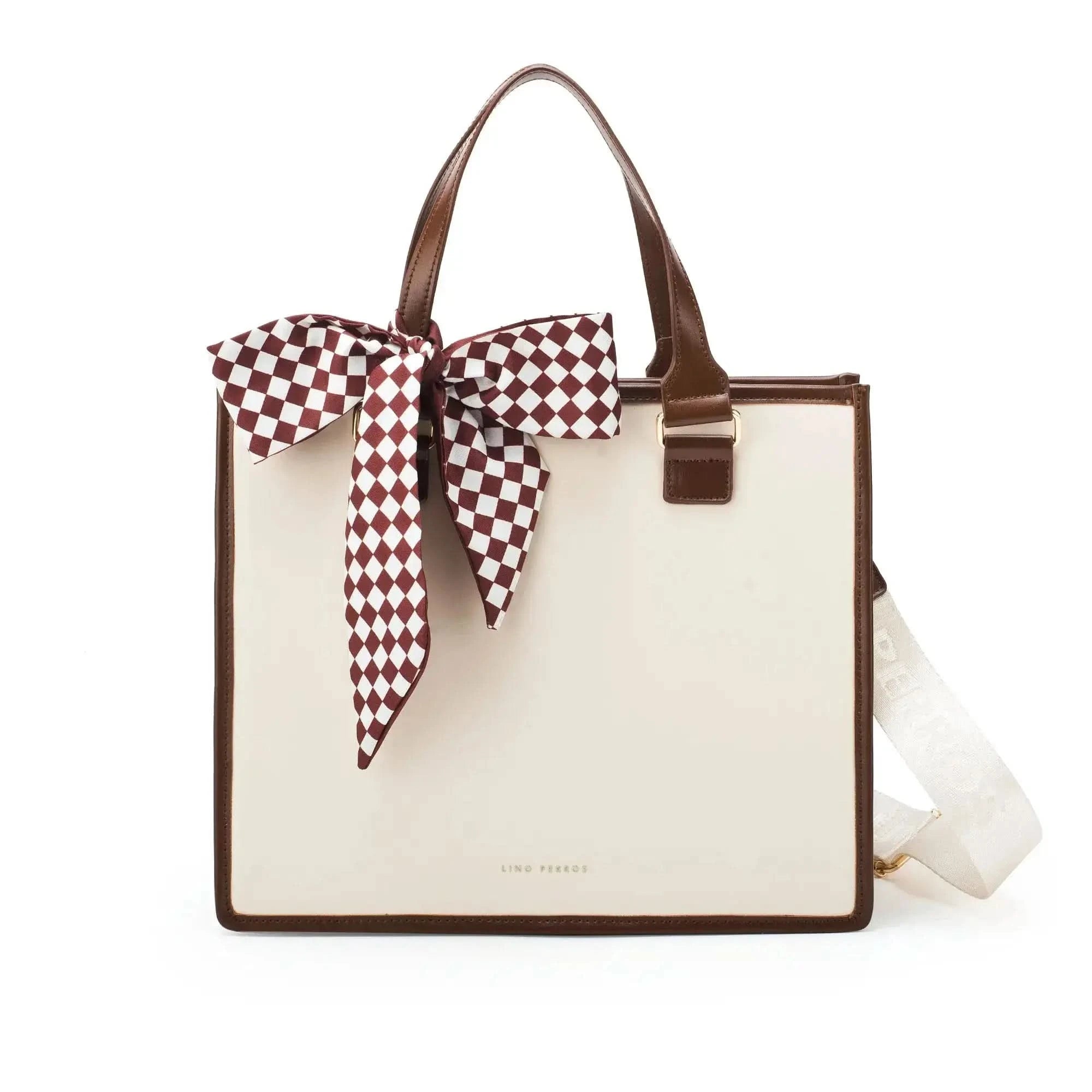 Nelly Off White 28X13X26 cm Satchel