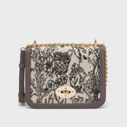 Valley Full Bloom Beige Shoulder Bag