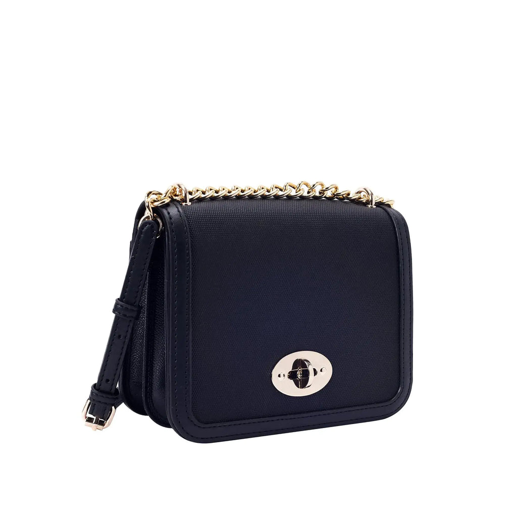 Valley Full Bloom Black Shoulder Bag - Lino Perros
