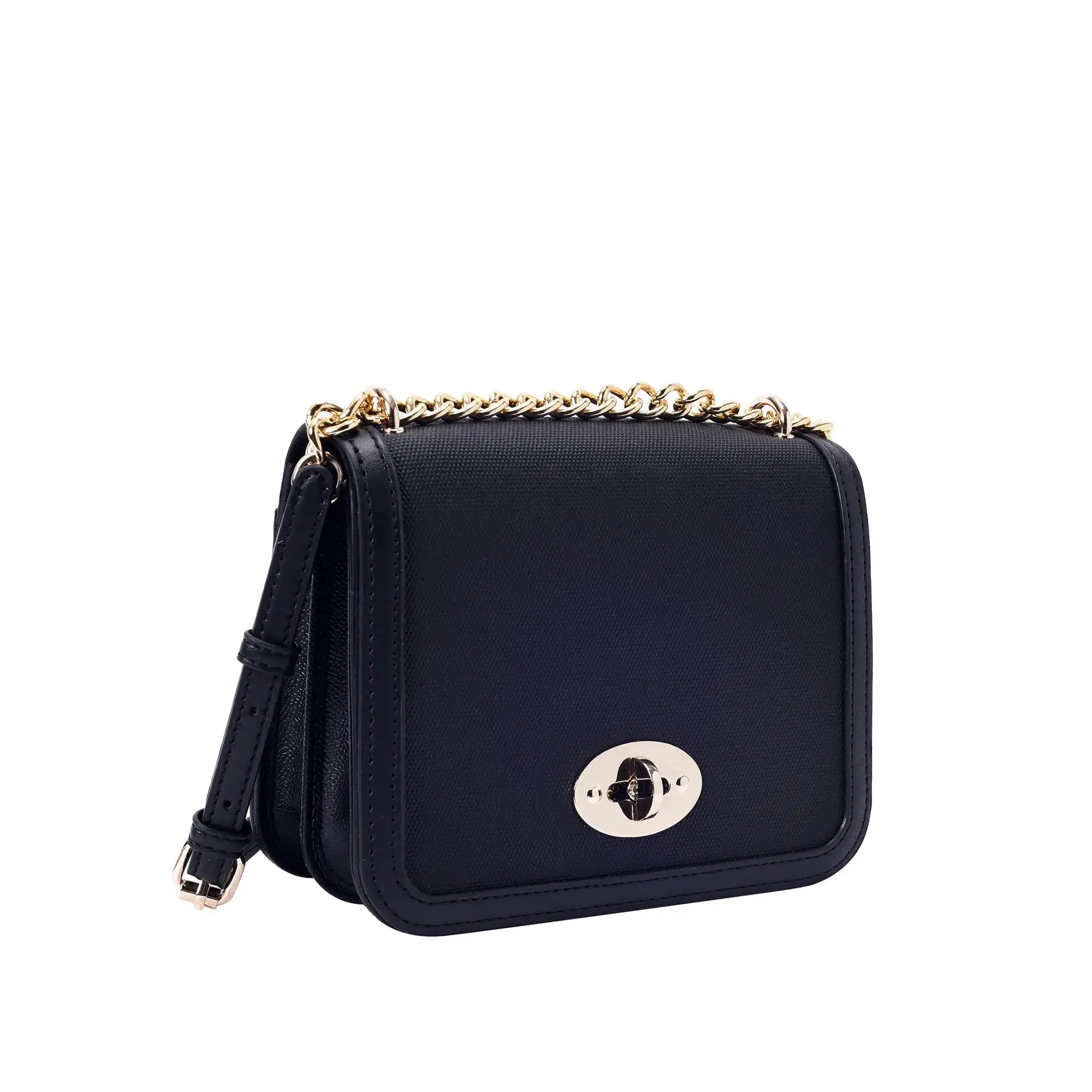 Valley Full Bloom Black Shoulder Bag - Lino Perros